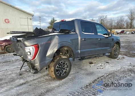 2022 Ford F150 Supercrew из США, поврежденный, VIN 1FTFW1EDXNFA08623